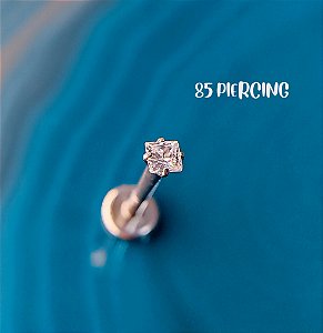 LBT AÇO ZIRCÔNIA SQUARE CRISTAL