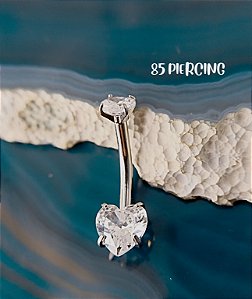 BANANABELL CORAÇÃO AÇO CRISTAL