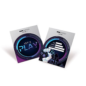 CONVITE GAMER C/ 08 UNIDADES 23012326