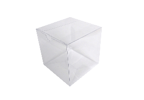 CAIXA TRANSPARENTE CUBO Nº4 10X10X10CM C/10 UNIDADES