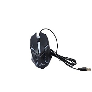 MOUSE GAMER USB LEHMOX LEY-206 12000 DPI COR PRETO