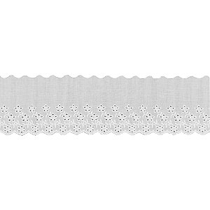 BORDADO INGLÊS ARTEPUNTO BA025-110 11CM C/13,7 METROS