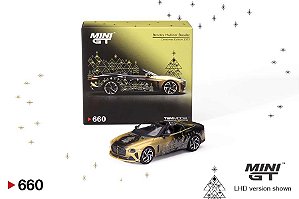Mini GT Bentley Mulliner Bacalar 2023 Christmas Edição Limitada #660