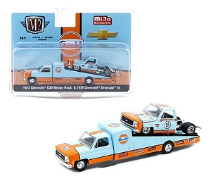 M2 1973 Chevrolet C30 Wedge Truck & 1978 Chevrolet Silverado 10 Gulf