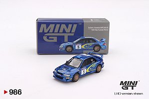 Mini GT Subaru Impreza WRC99 #5 1999 Rally Australia Winner #986