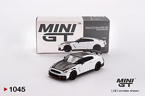 Mini GT Nissan GT-R Nismo (R35) 2024 Brilliant White Pearl #1045