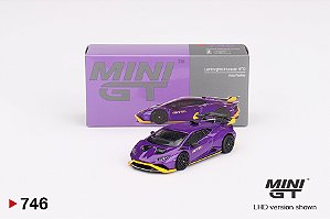 Mini GT Lamborghini Huracán STO Viola Pasifae # 746