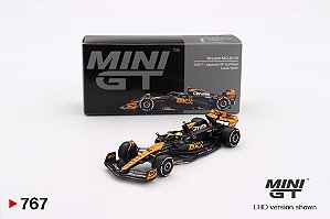Mini GT McLaren MCL60 #4 Lando Norris 2023 F1 2023 Japanese GP 2nd Place #767