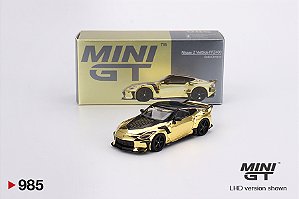 Mini GT Nissan Z VeilSide FFZ400 Gold Chrome #985
