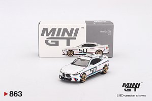 Mini GT BMW 3.0 CSL White #863