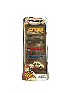 Matchbox 5 Pack Set Coffret
