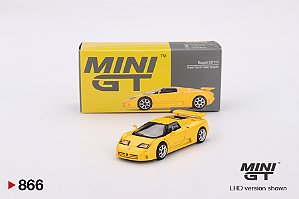 Mini GT Bugatti EB110 Super Sport Giallo Bugatti #866