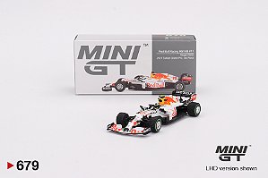 Mini GT Red Bull RB16B #11 Sergio Pérez 2021 Turkish Grand Prix 3rd Place #679