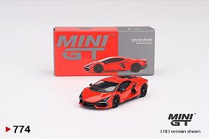 Mini GT Lamborghini Revuelto Arancio Dac Lucido #774