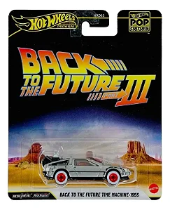 Hot Wheels Premium Pop Culture - Back To The Future III Time Machine-1955