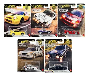 Hot Wheels Premium Thrill Climbers Car Culture Set of 5