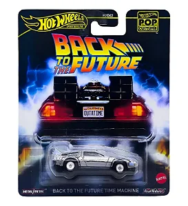 Hot Wheels Premium Back To The Future Time Machine Pop Culture