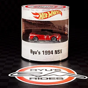 Hot Wheels Red Line Club Exclusive Ryu's Rides 1994 NSX