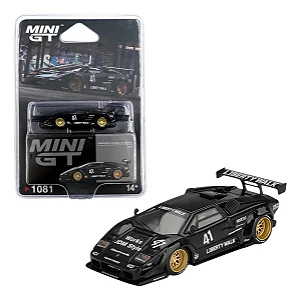Lamborghini Countach LB-WORKS Black MINI GT #1081