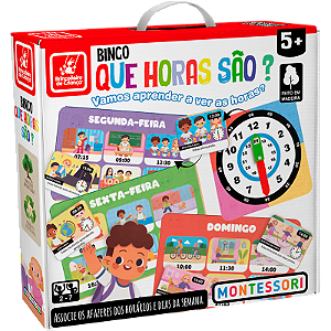 Bingo Que horas São Montessori