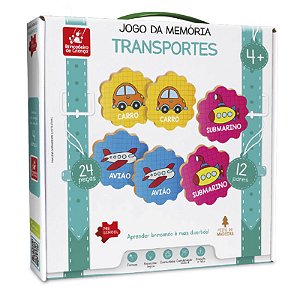 Jogo da Memória Transportes