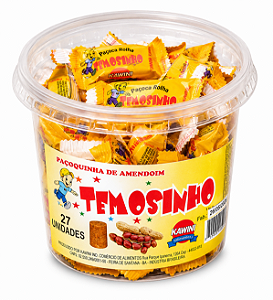 Paçoca Temosinho - potte c/27 unidades