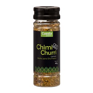 MOLHO CHIMICHURRI LEMON PARA ACOMPANHAR AVES E SUÍNOS