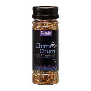 MOLHO CHIMICHURRI PARA PEIXES E FRUTOS DO MAR