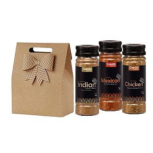 KIT PARA PRESENTE: SABORES DO MUNDO