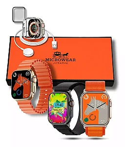 Smartwatch Rélogio Ultra 9 Mini Series 9 W69 Gps Nfc Bússola
