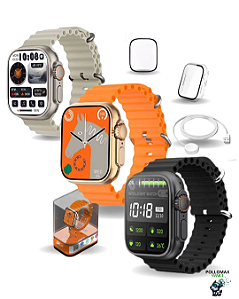 Relógio Inteligente Smartwatch Ultra 3 Mini 38mm Chat GPT E  Gps