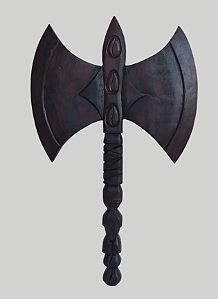 Oxê búzio entalhado