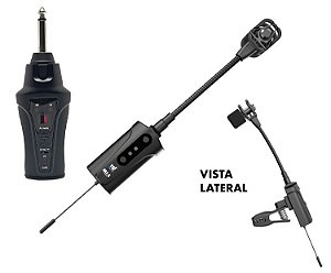 Microfone Sem Fio para Saxofone MI-S TSI 16 Canais