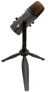 Microfone USB TSI CAST-PRO — Profissional para Podcast e Live com 10 Níveis de Cancelamento