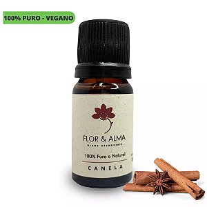 Óleo Essencial de Canela Puro e Natural 10ml