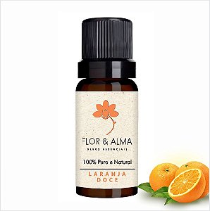 Óleo Essencial Laranja Doce Puro e Natural 10 ml
