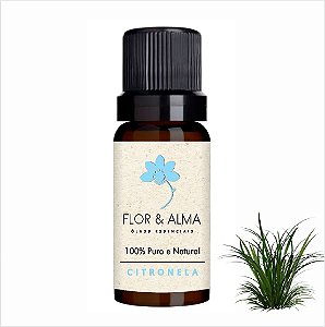 Óleo Essencial Citronela Puro e Natural 10ml