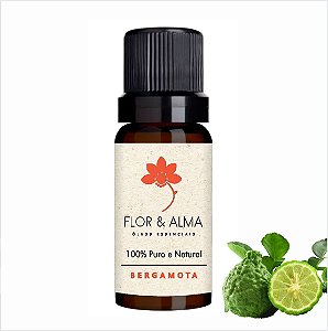 Óleo Essencial Bergamota Puro e Natural 10 ml