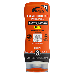 Creme Proteção Luva Química GR 3 PLUS 200G NUTRIEX CA43802