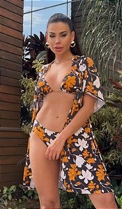 Saída Curta Floral