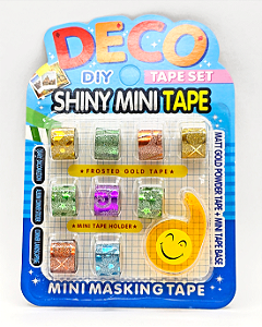 Kit Mini Fita Adesiva brilhante