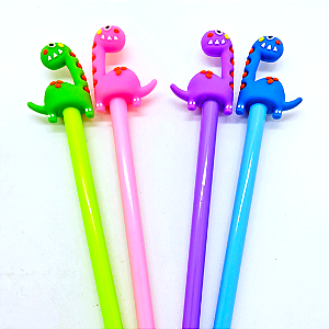 Caneta Dinossauro - Diversas Cores
