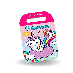Livro de Colorir Unicórnio com Alça