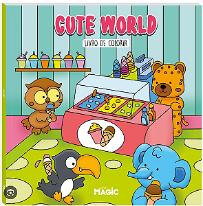 Livro De Colorir Cute World Bobbie Goods