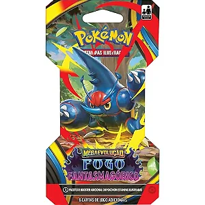 Blister Unitário Pokemon TCG - Fogo Fantasmagórico