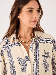 DRESS TO CAMISA FESTAMPA NAUTICA