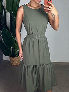 VESTIDO MIDI  BALONE G2708