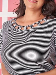 BLUSA DET. NO DECOTE M/C D358624