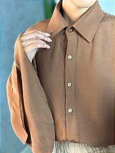 CAMISA SOFIA BABADO NA MANGA  16065