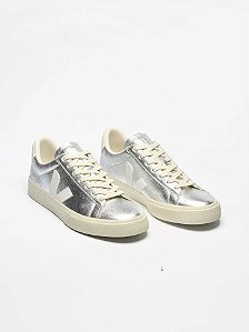 Veja Tenis Campo  Chefree Leath  Cp0502684 Silver